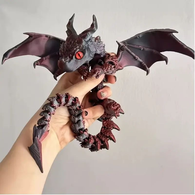 3D Printing Online Service - 3D 프린팅 날개, 용, 용과 알,