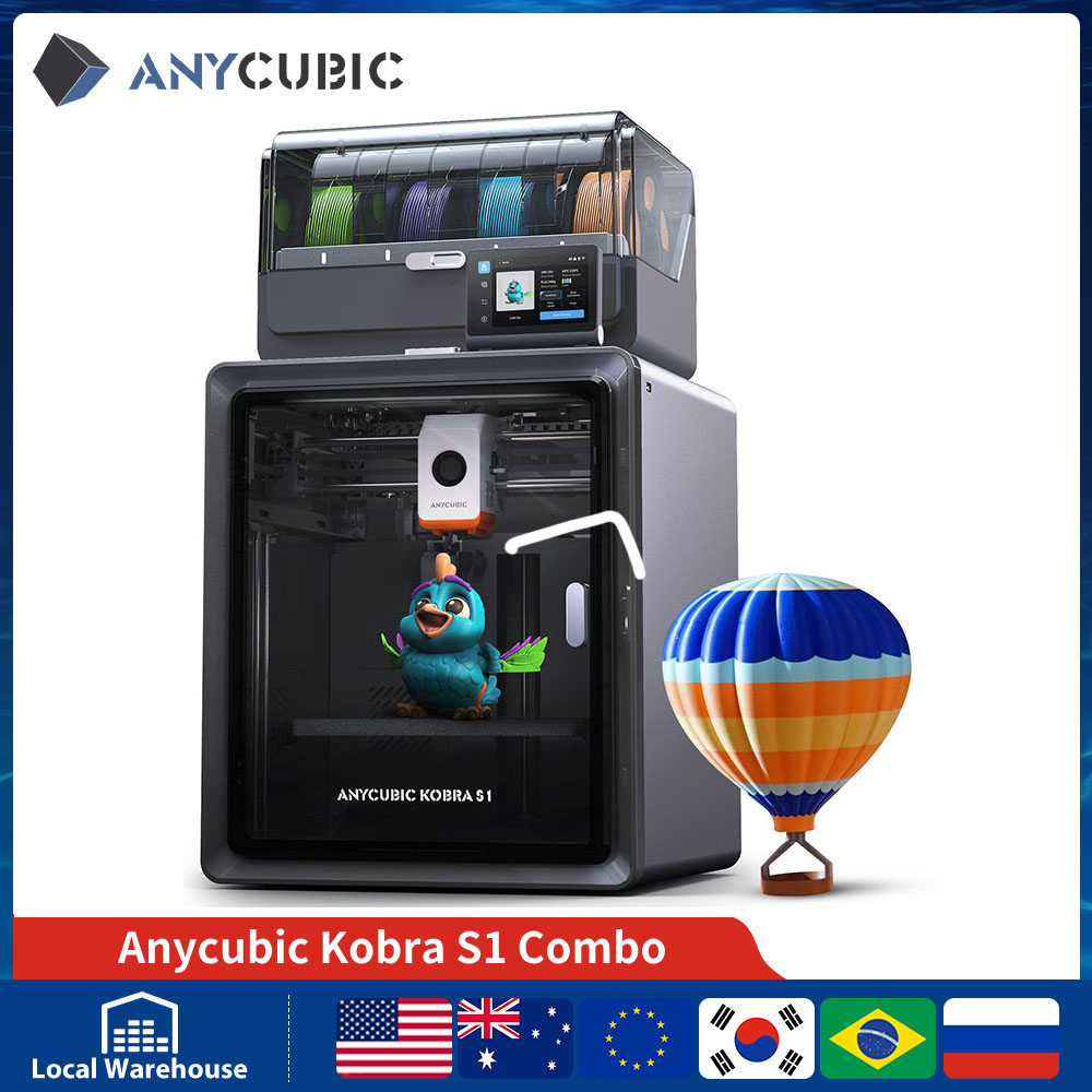 3D Printing Online Service - 애니큐빅 코브라 S1 콤보 멀티컬러 3D
