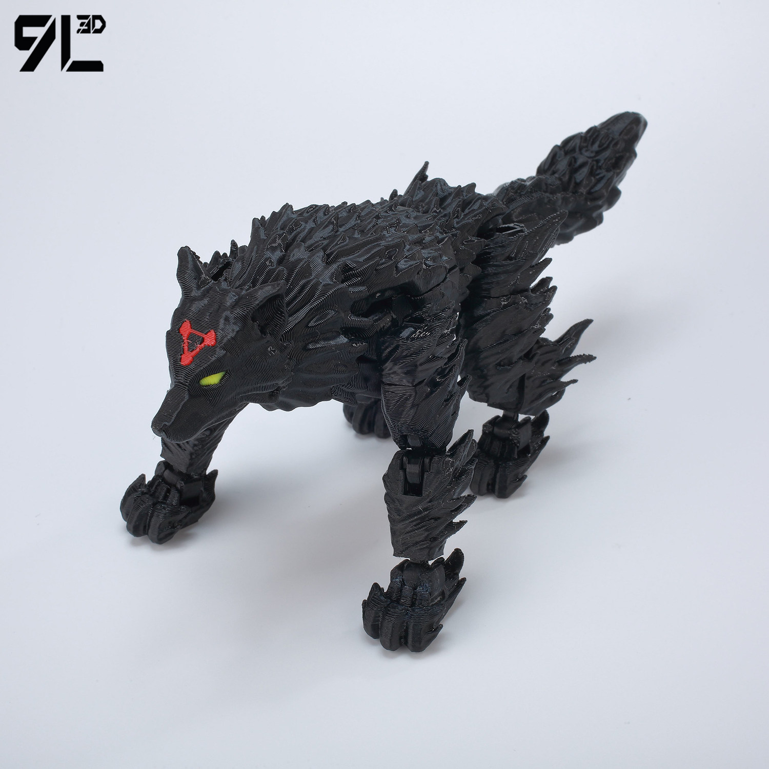 3D Printing Plastic - 9L3D Lucky13 Dummy13 폼 액션 피규어
