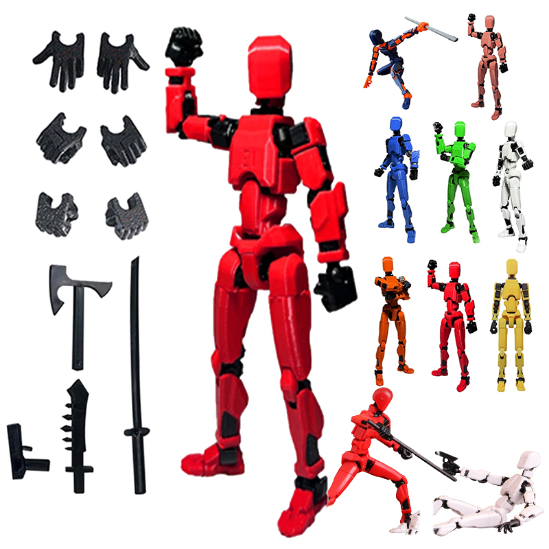 3D Printing For Dummies - 1PCS 13 관절 그림 관절 이동식