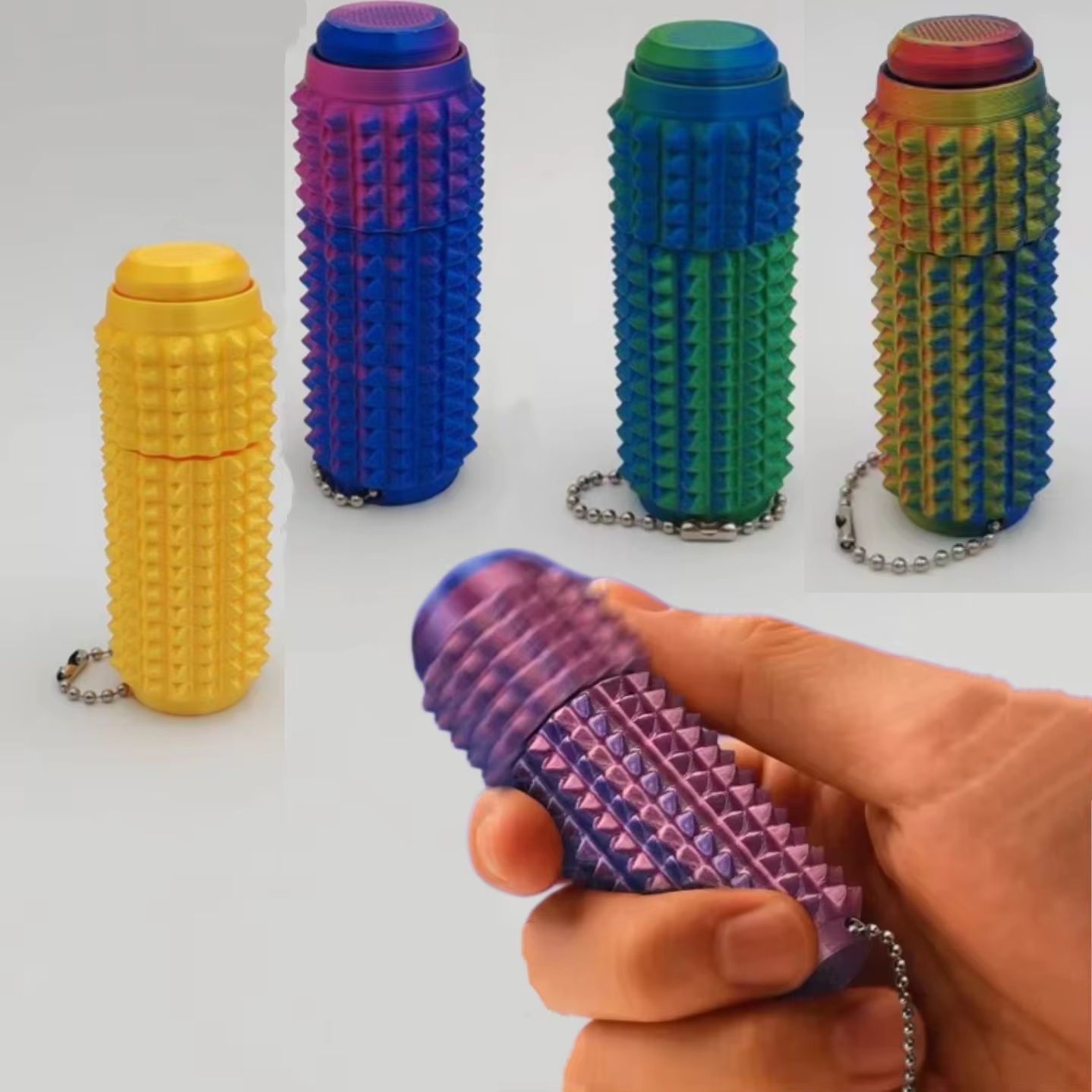 3D Printing Fidget Toys - 재미있는 3D 프린팅된 스파이키 피젯 토이