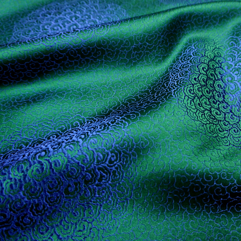 3D Printing On Fabric - 75cm x 100cm 메탈릭 자카드 브로케이드