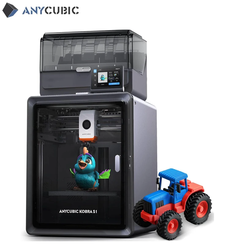 3D Printing Online Service - 애니큐빅 코브라 S1 콤보 멀티컬러 3D