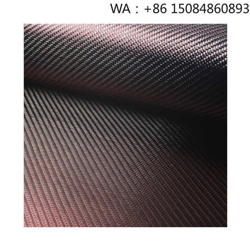 Carbon Fiber Filament - 레드 메탈릭 스레드 카본 파이버 원단,