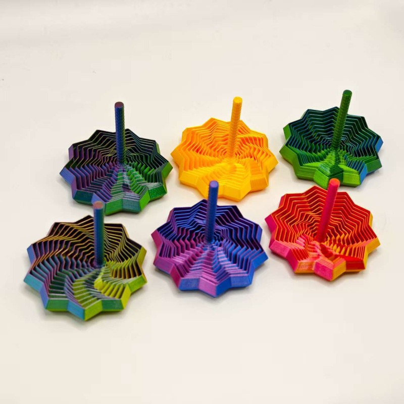 3D 프린팅 확장형 감각 완구 스타 프랙탈 핸들 달린  - 3D Printing Fidget Toys 리뷰 및 가격