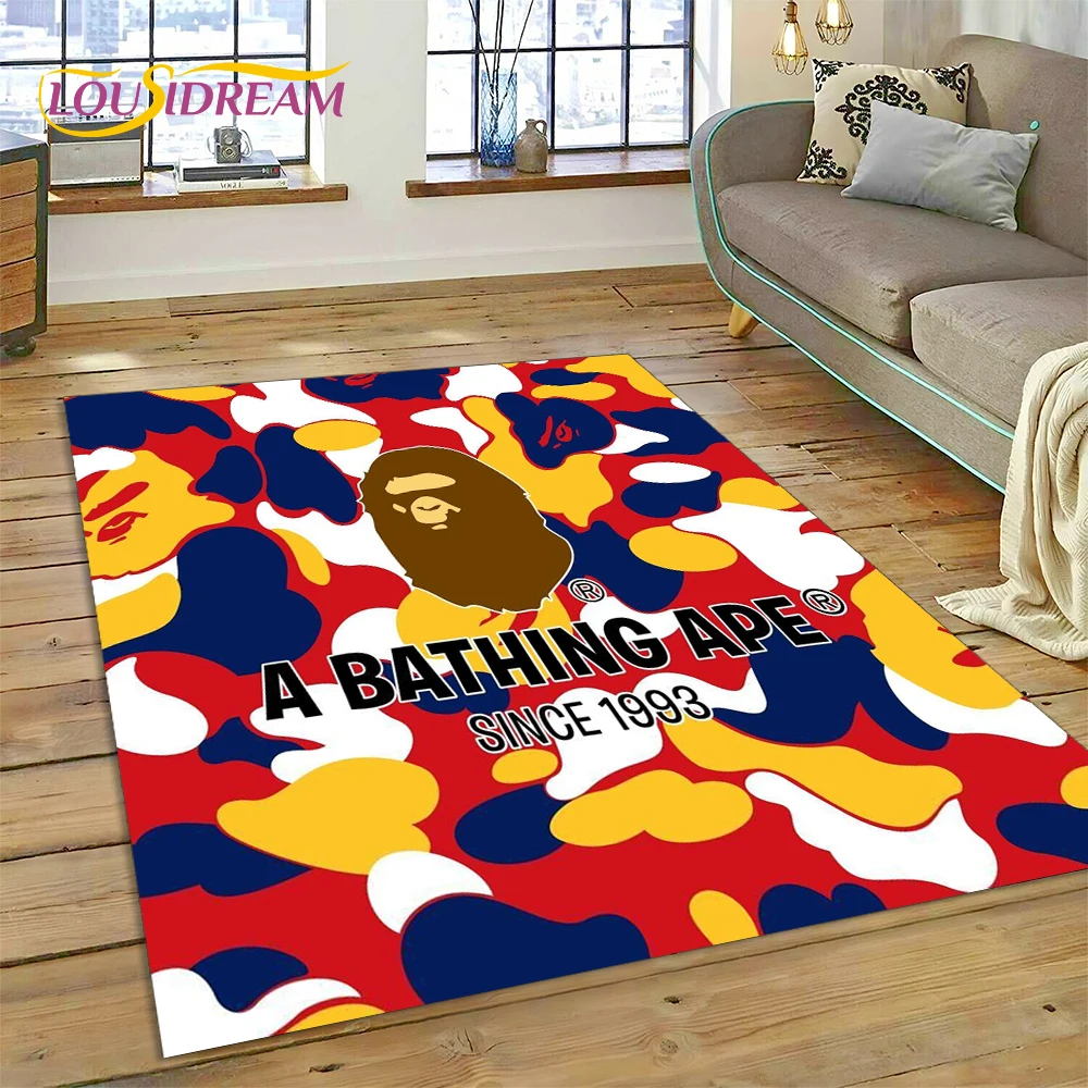 3D 인쇄 B-BAPE 패션 카펫 러그 침실 거실 홈  - 3D Printing Online Service 리뷰 및 가격