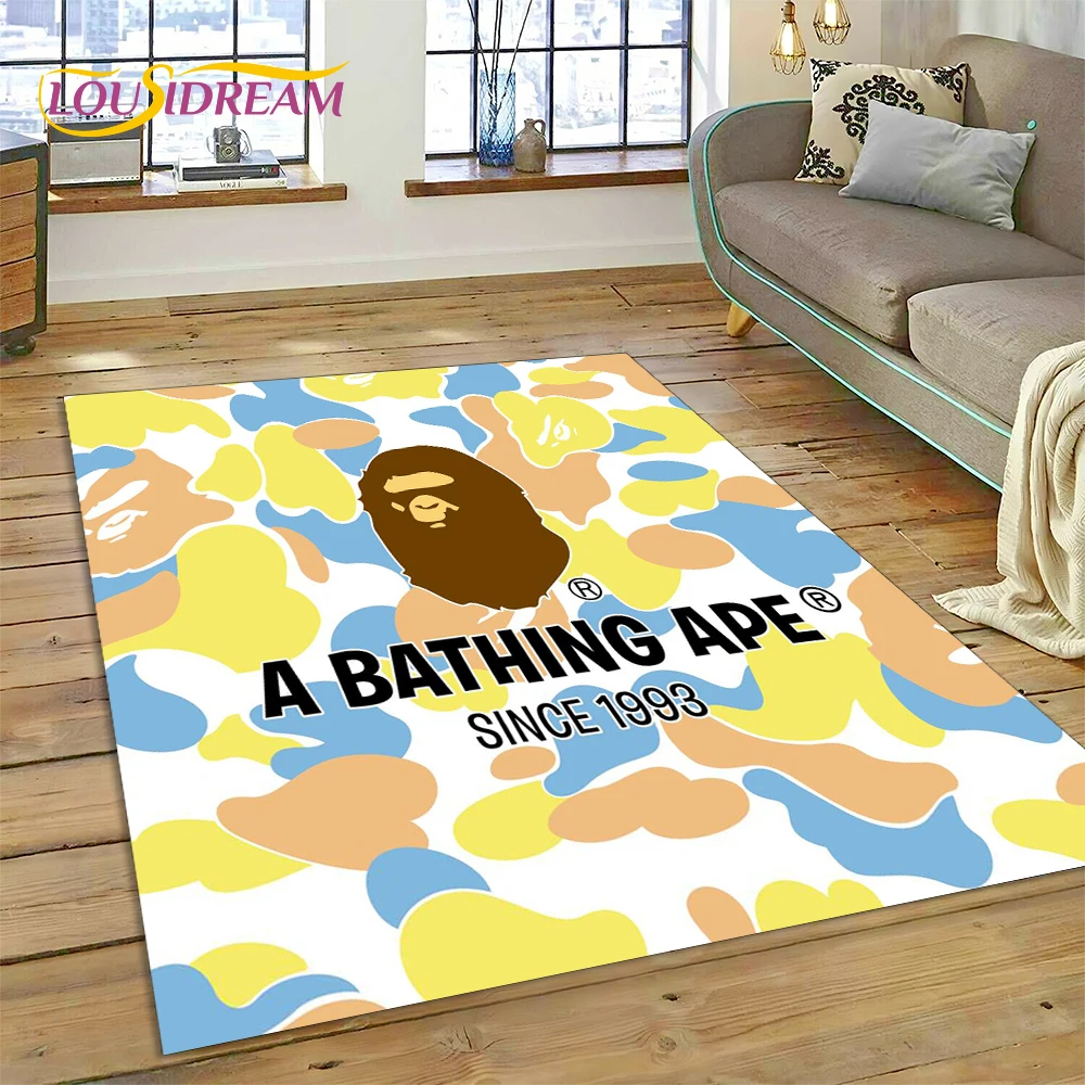 3D 인쇄 B-BAPE 패션 카펫 러그 침실 거실 홈  - 3D Printing Online Service 리뷰 및 가격