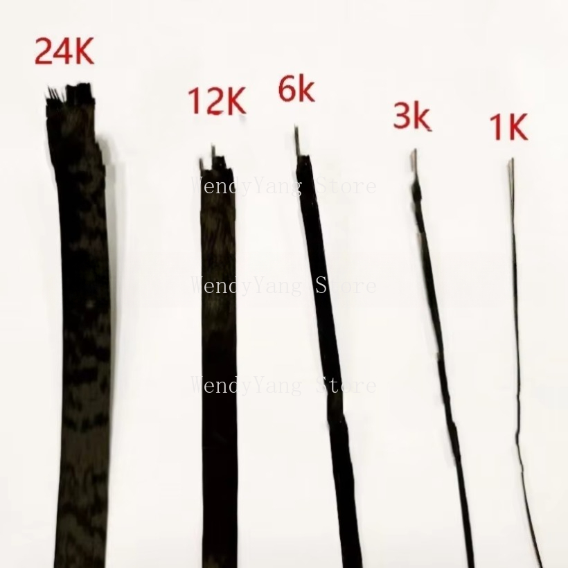 1K 3K 6K 12K 24K 48K 탄소 섬유 섬유  - Carbon Fiber Filament 리뷰 및 가격