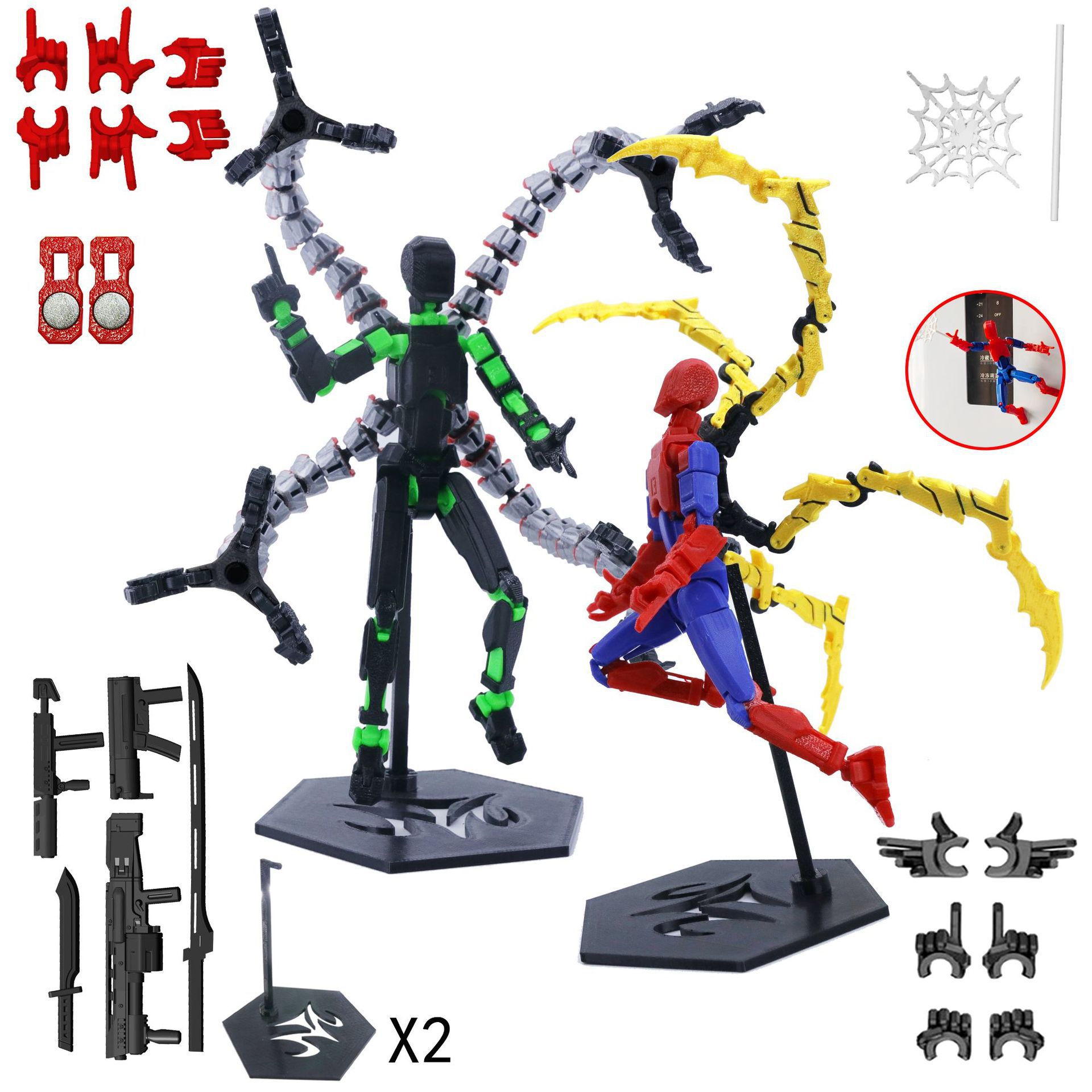 3D 프린팅 로봇 모델 장난감 가동 관절 아티큘레이티드 - 3D Printing For Dummies 리뷰 및 가격