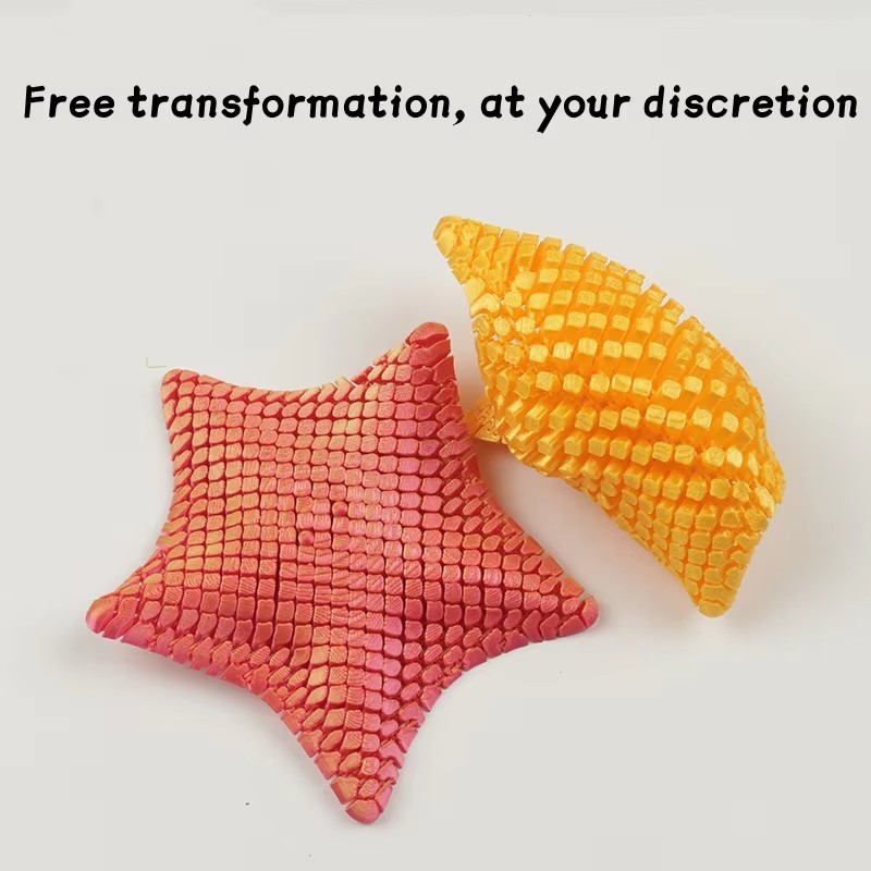 3D 프린팅 관절형 불가사리 플렉시블 조인트 피젯 토이 - 3D Printing Fidget Toys 리뷰 및 가격