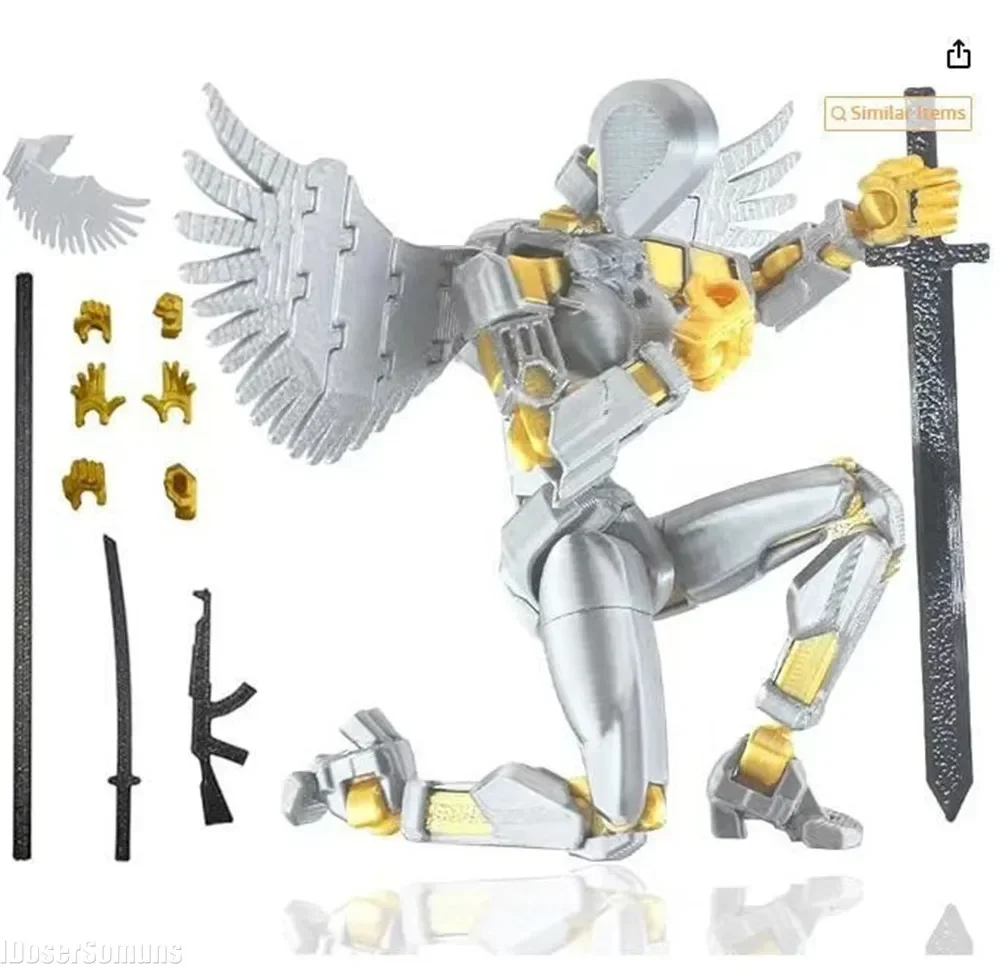 3D 인쇄 장난감 액션 피규어 DIY 마네킹 감압 더미 - 3D Printing For Dummies 리뷰 및 가격