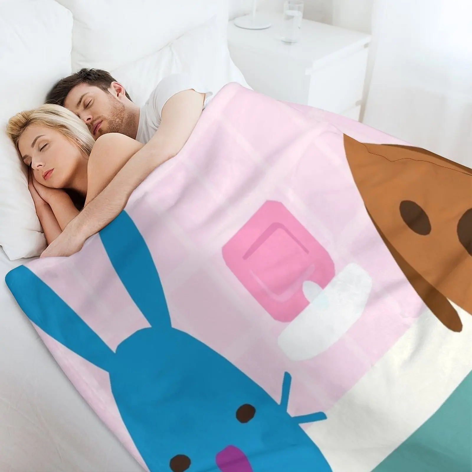 귀여운 사고 미니 공룡 강아지와 토끼 담요, 간편한 관 - 3D Printing Rabbit 리뷰 및 가격