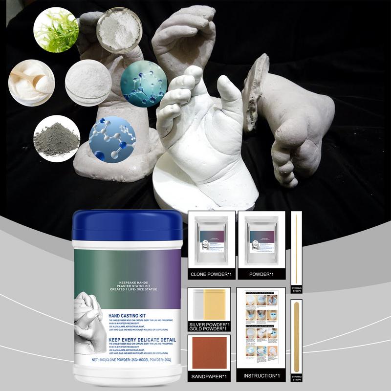 3D 점토 손 금형 키트 크리 에이 티브 가족 커플 손 - 3D Printing Clay 리뷰 및 가격