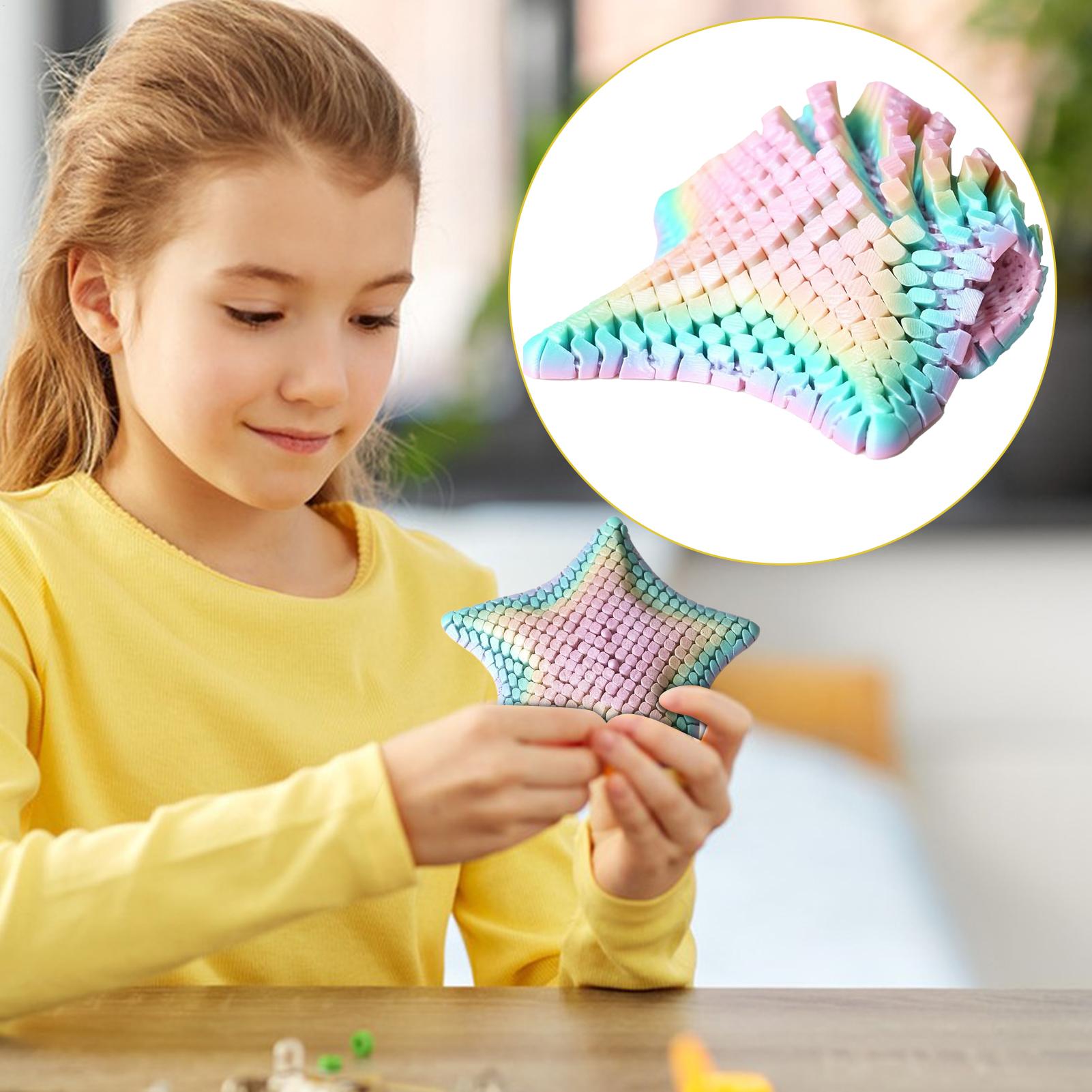 3D 프린팅된 불가사리 장난감, 유연한 스트레스 해소  - 3D Printing Fidget Toys 리뷰 및 가격