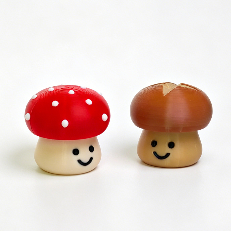 귀여운 버섯 모양 3D 프린팅 클리커 피젯 감각 자극  - 3D Printing Fidget Toys 리뷰 및 가격
