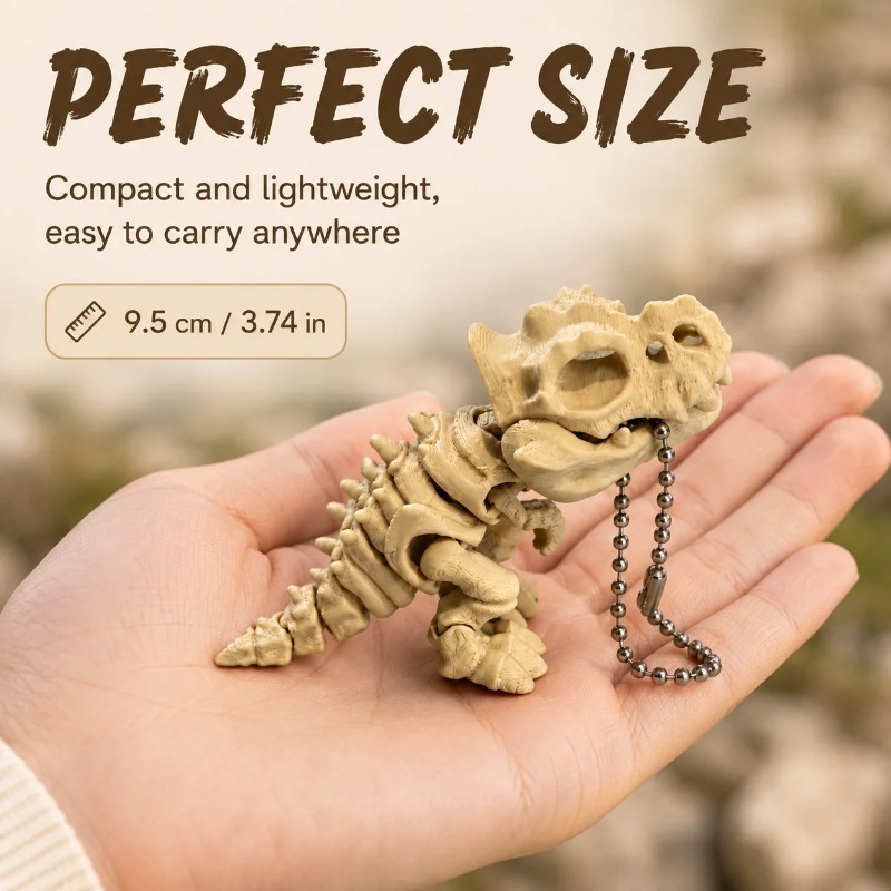 새로운 3D 프린팅된 티라노사우루스 렉스 골격 모형 – - 3D Printing Fidget Toys 리뷰 및 가격