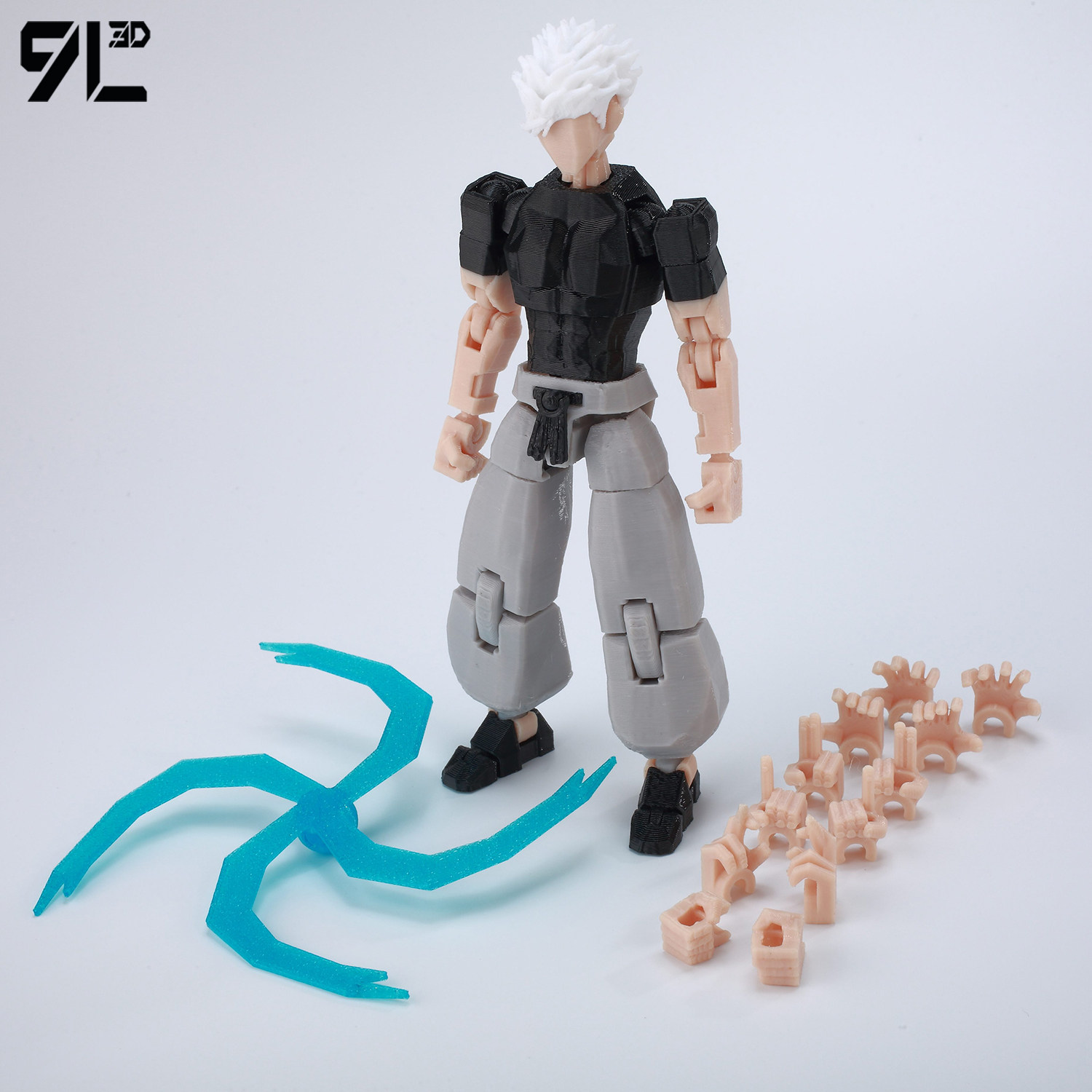 9L3D Lucky13 Dummy13 폼 액션 피규어  - 3D Printing Plastic 리뷰 및 가격