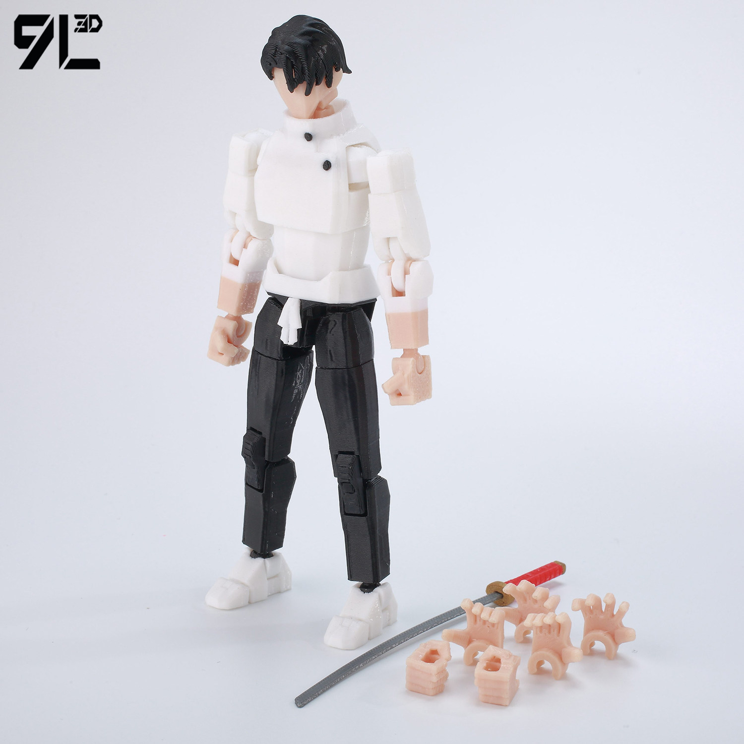 9L3D Lucky13 Dummy13 폼 액션 피규어  - 3D Printing Plastic 리뷰 및 가격