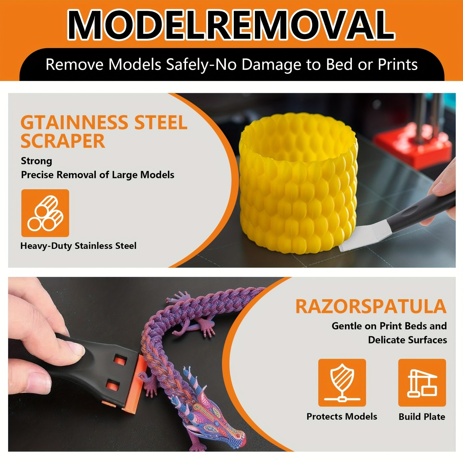 3D 프린터 도구 키트, 모든 FDM/SLA 프린터용  - 3D Printing Grinder 리뷰 및 가격