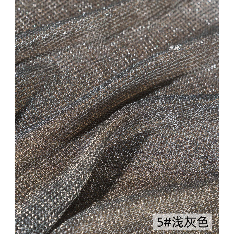 라이트 그레이 메탈릭 실 원단 4방향 스트레치 소프트  - 3D Printing On Fabric 리뷰 및 가격