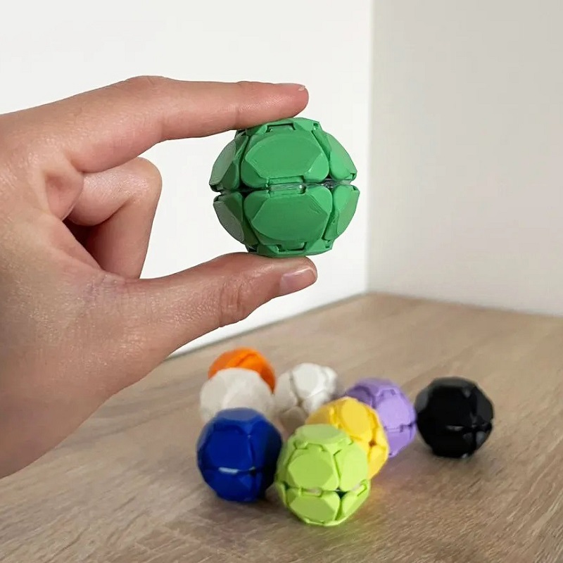 3D 프린팅 펜타클릭 감압 도구, 손가락 누르기 회전  - 3D Printing Fidget Toys 리뷰 및 가격