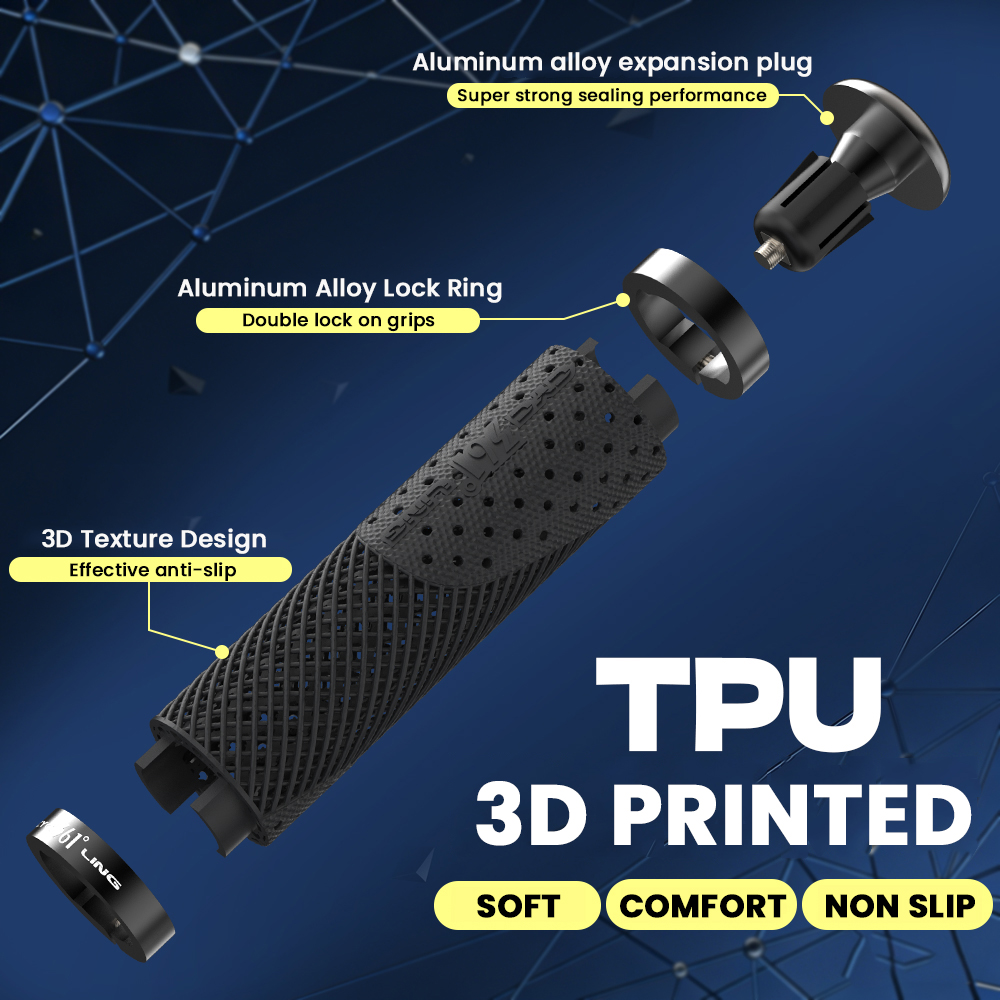 361도 3D 프린팅 자전거 그립 산악 BMX 자전거  - 3D Printing Aluminium 리뷰 및 가격