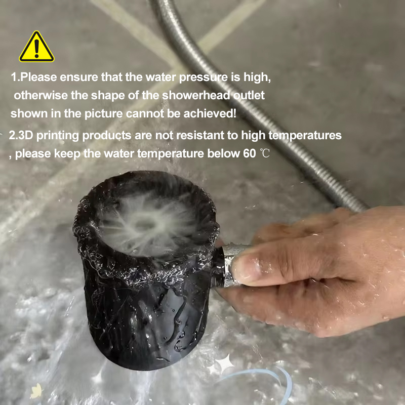 고압 휴대용 샤워 헤드, 남성용 플러싱 청소용 나선형  - 3D Printing Plastic 리뷰 및 가격