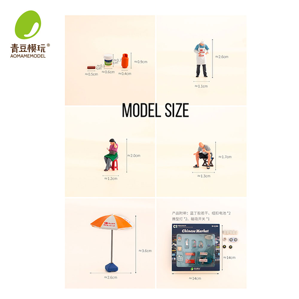 1/64 나이트 마켓 모델 키트-고정밀 3D 프린팅 레 - 3D Printing For Dummies 리뷰 및 가격