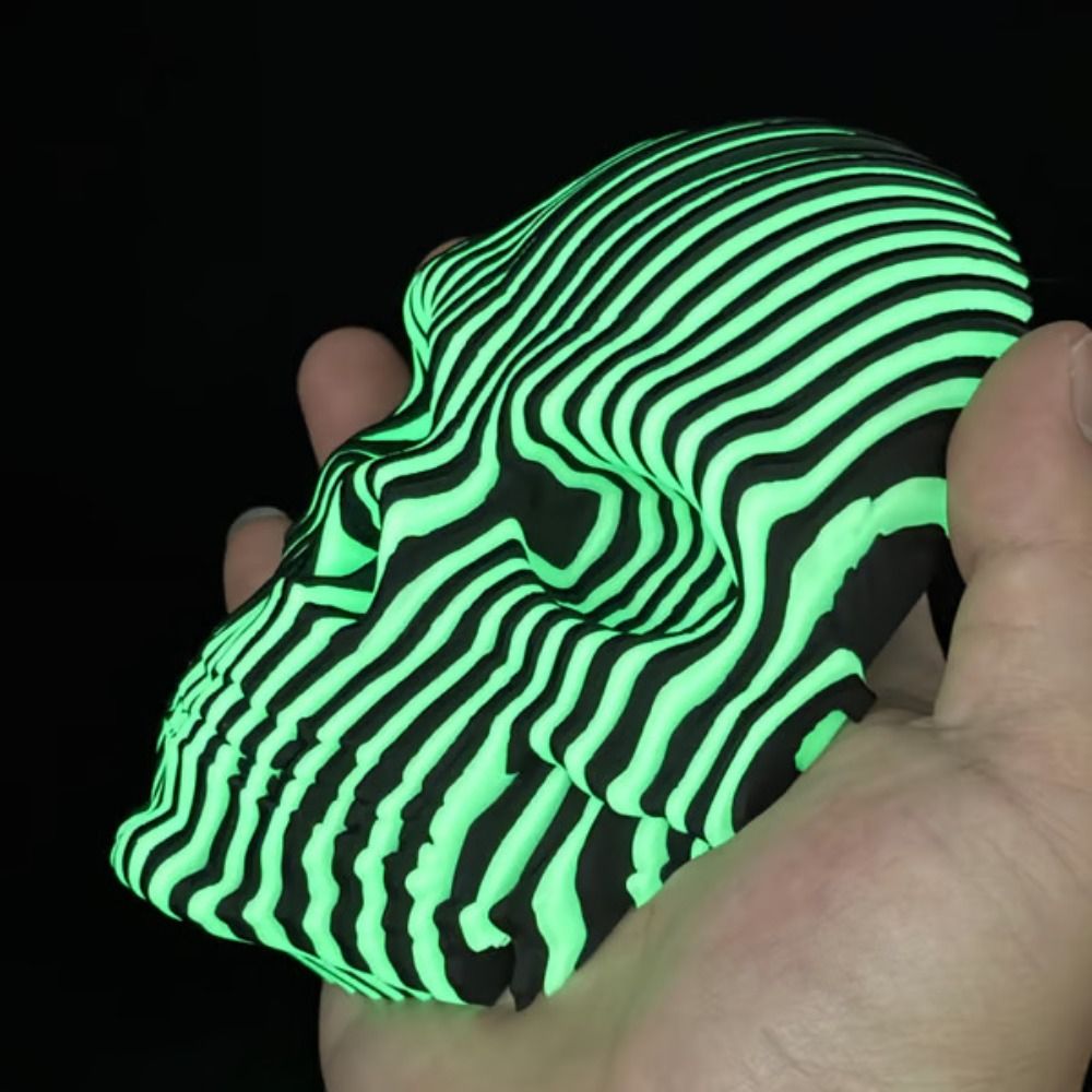 시각적 착시 3D 프린팅 해골 시뮬레이션 모델 발광 해 - 3D Printing Simulator 리뷰 및 가격