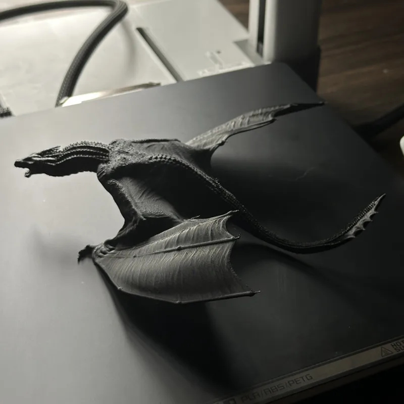 3D 프린팅된 용 모형 레진 날아다니는 용 피규어 마법 - 3D Printing For Dummies 리뷰 및 가격