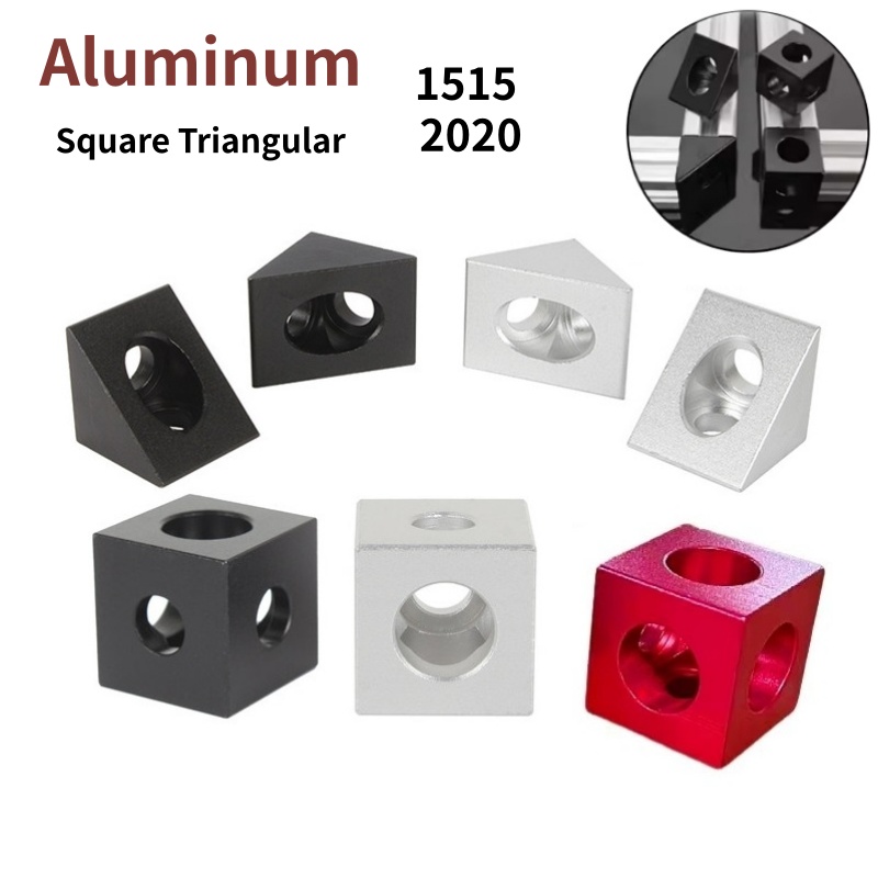 4pcs 알루미늄 V-슬롯 블록 큐브 삼각형 커넥터 블 - 3D Printing Aluminium 리뷰 및 가격